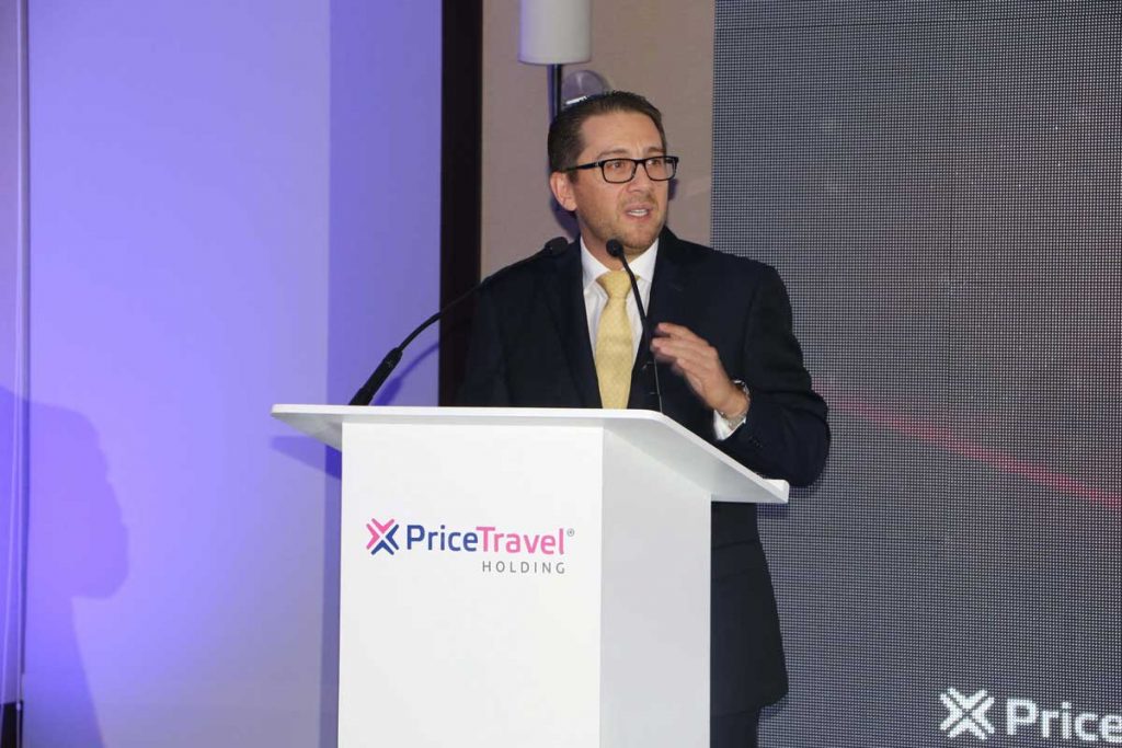 Esteban Velázquez Director General de PriceTravel Holding 