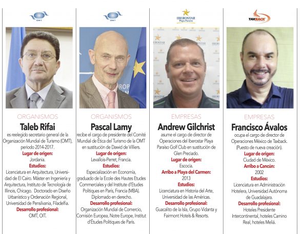 Taleb Rifai, Pascal Lamy , Andrew Gilchrist, Francisco Ávalos "Taleb Rifai" "Pascal Lamy" "Andrew Gilchrist" "Francisco Ávalos"
