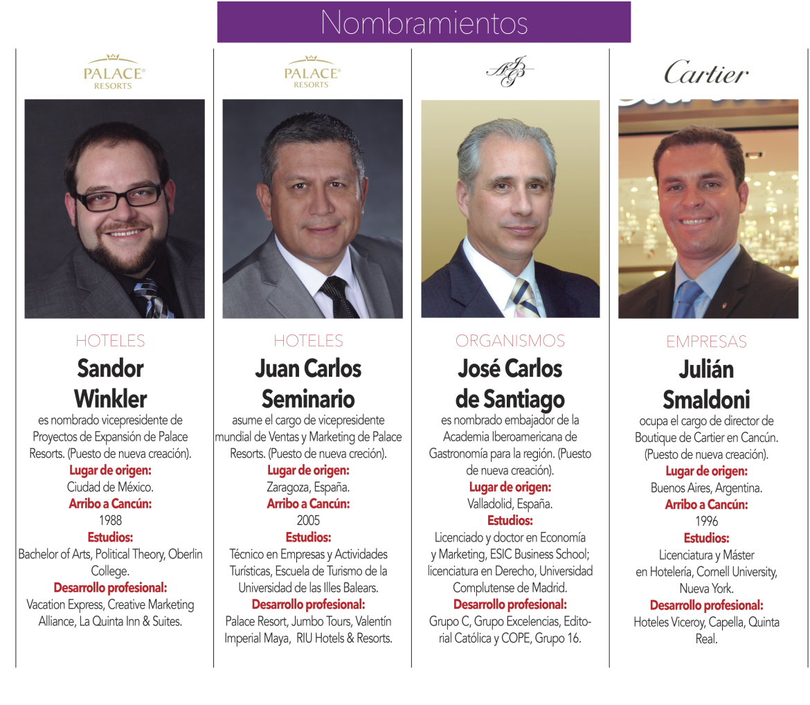 "Sandor Winkler" "Juan Carlos Seminario" "José Carlos de Santiago" "Julián Smaldoni"