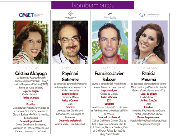 Cristina Alcayaga, Rayenari Gutierrez, Francisco Javier Salazar, Patricia Panama