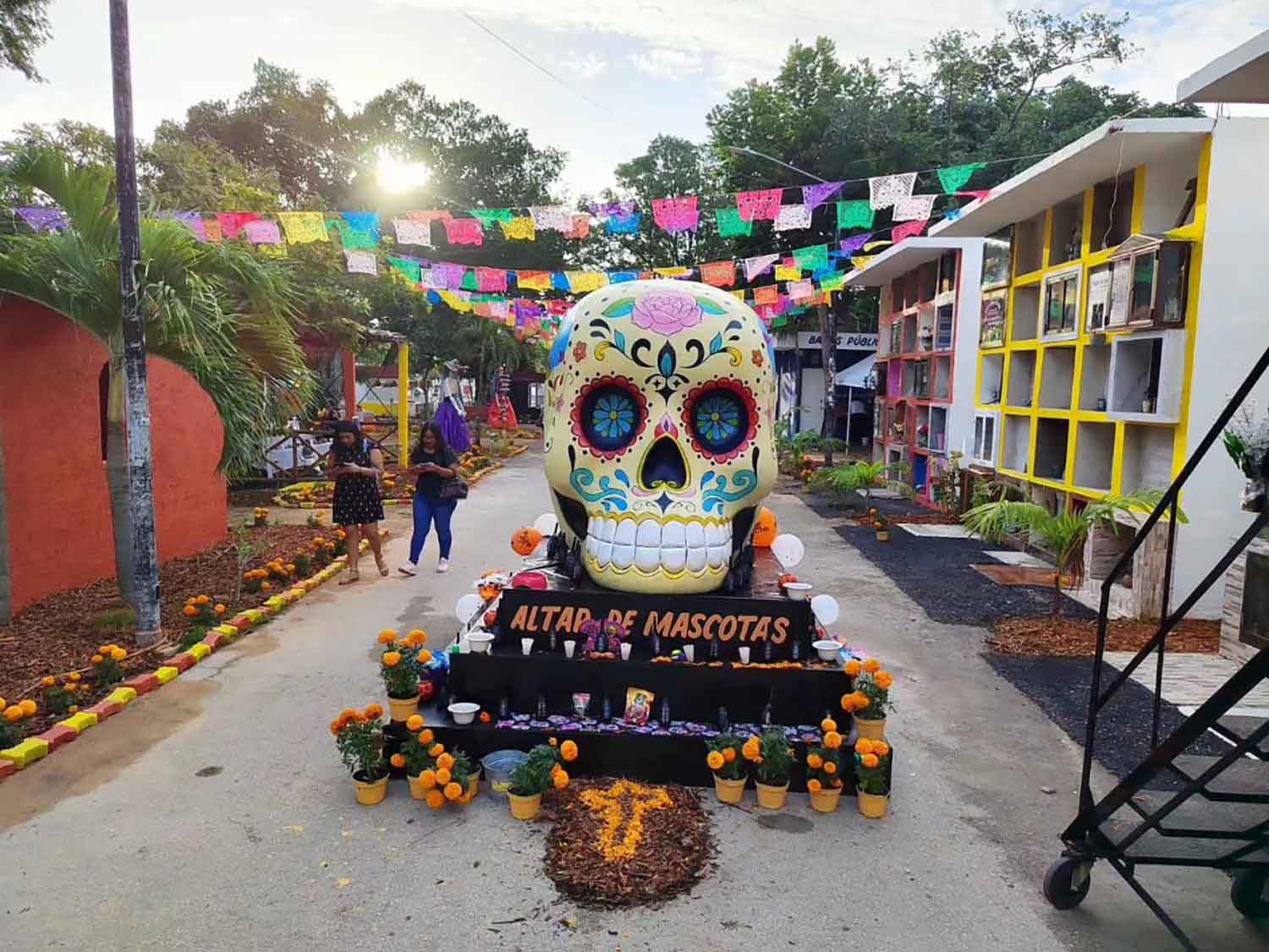 panteones dia de muertos playa del carmen (2)