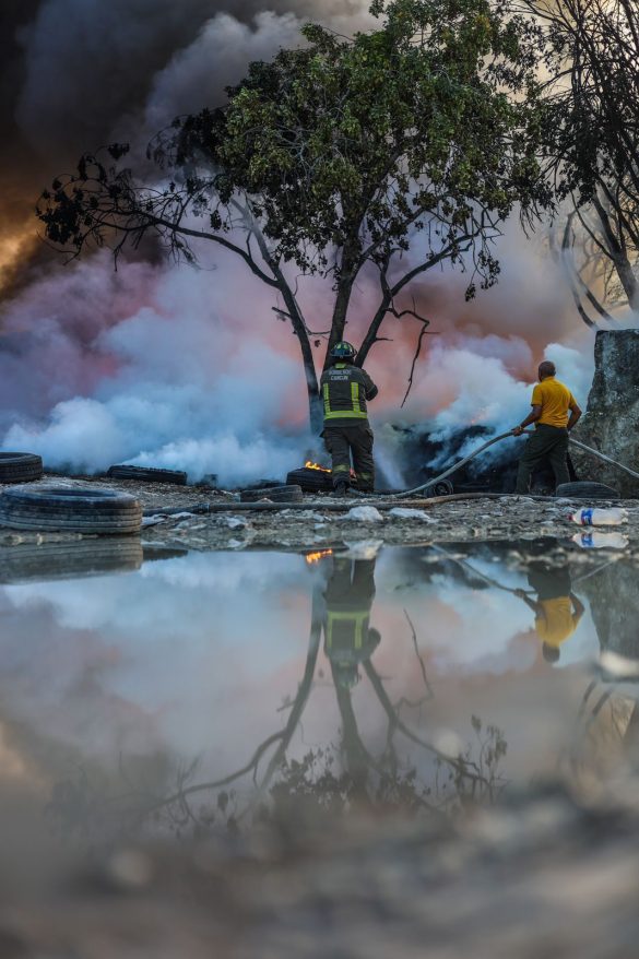 incendio bomberos cancun (1)
