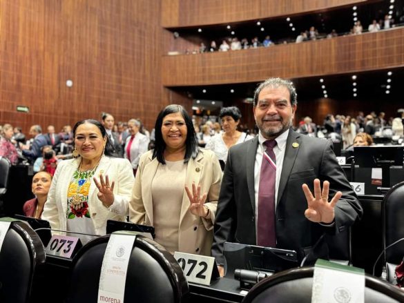 humberto aldana, mildred avila y elda maria xix euan
