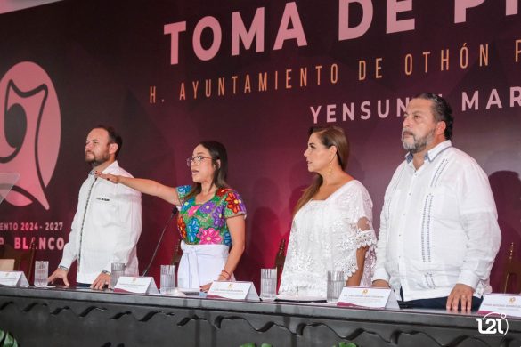 En Othón P. Blanco, sede de la capital, Chetumal, Yensunni Martínez logró la reelección.