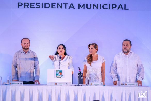 La popularidad y resultados en Puerto Morelos le dieron la reelección a Blanca Merari Tziu Muñoz.